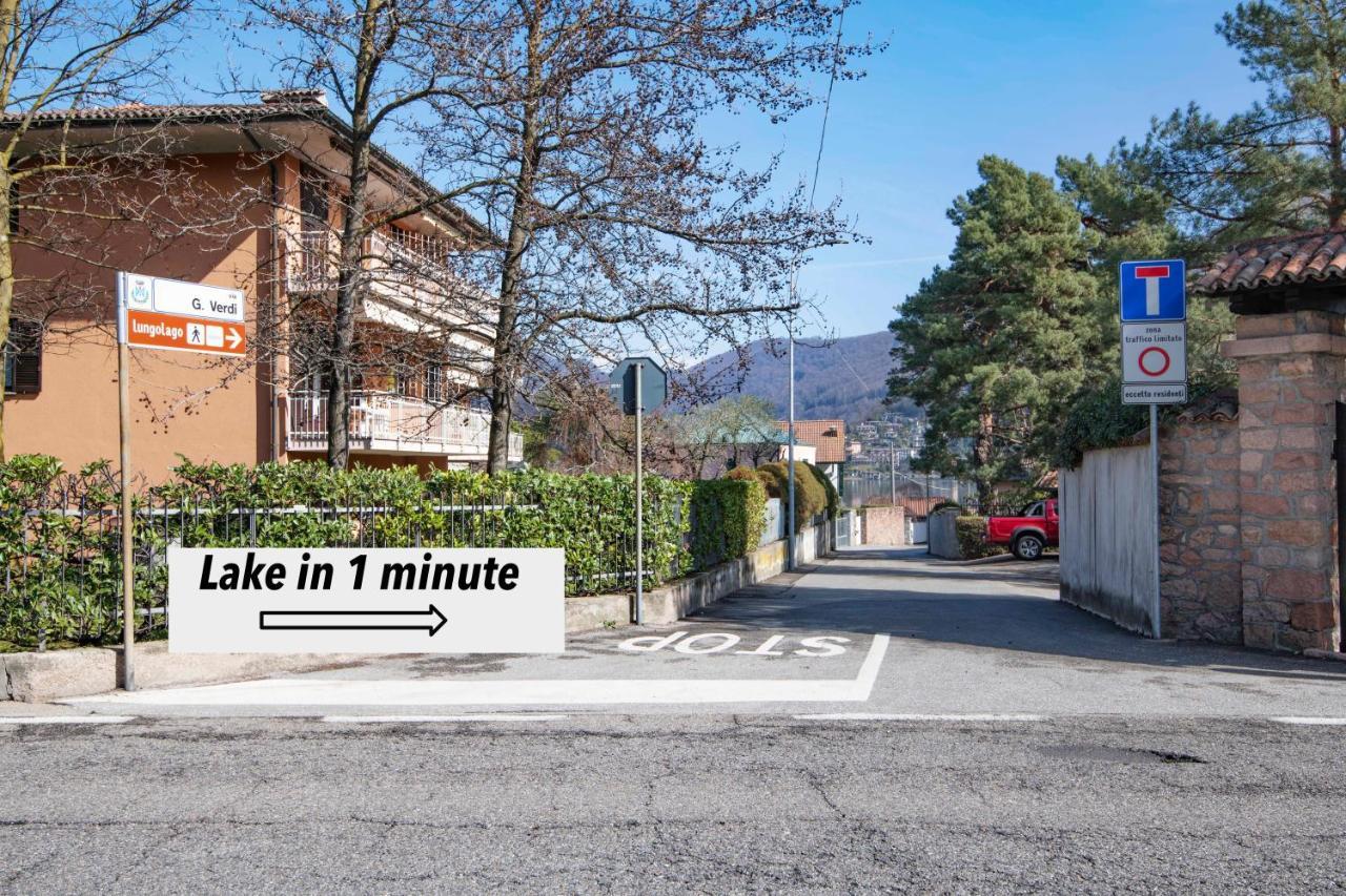 Zara House - Lake And Pet Friendly Brusimpiano Kültér fotó