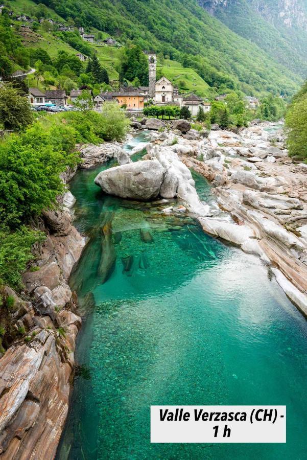 Zara House - Lake And Pet Friendly Brusimpiano Kültér fotó